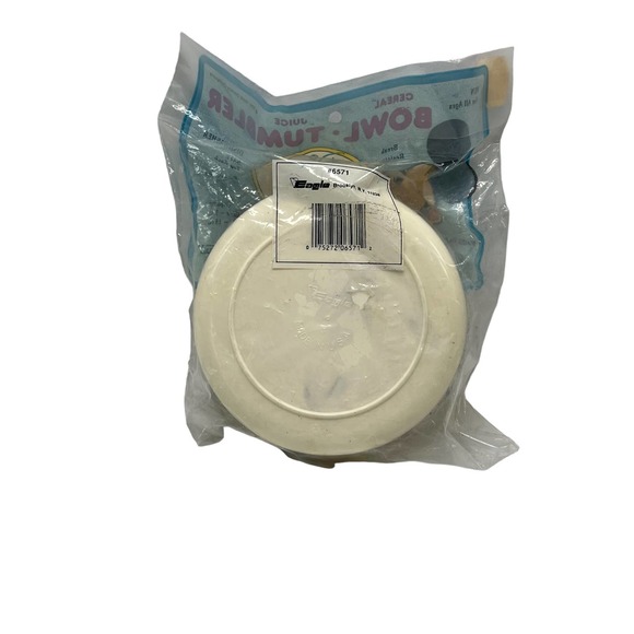 Vintage Mickey Mouse and Donald Duck Bowl and Cup in Original Packaging - Picture 2 of 2